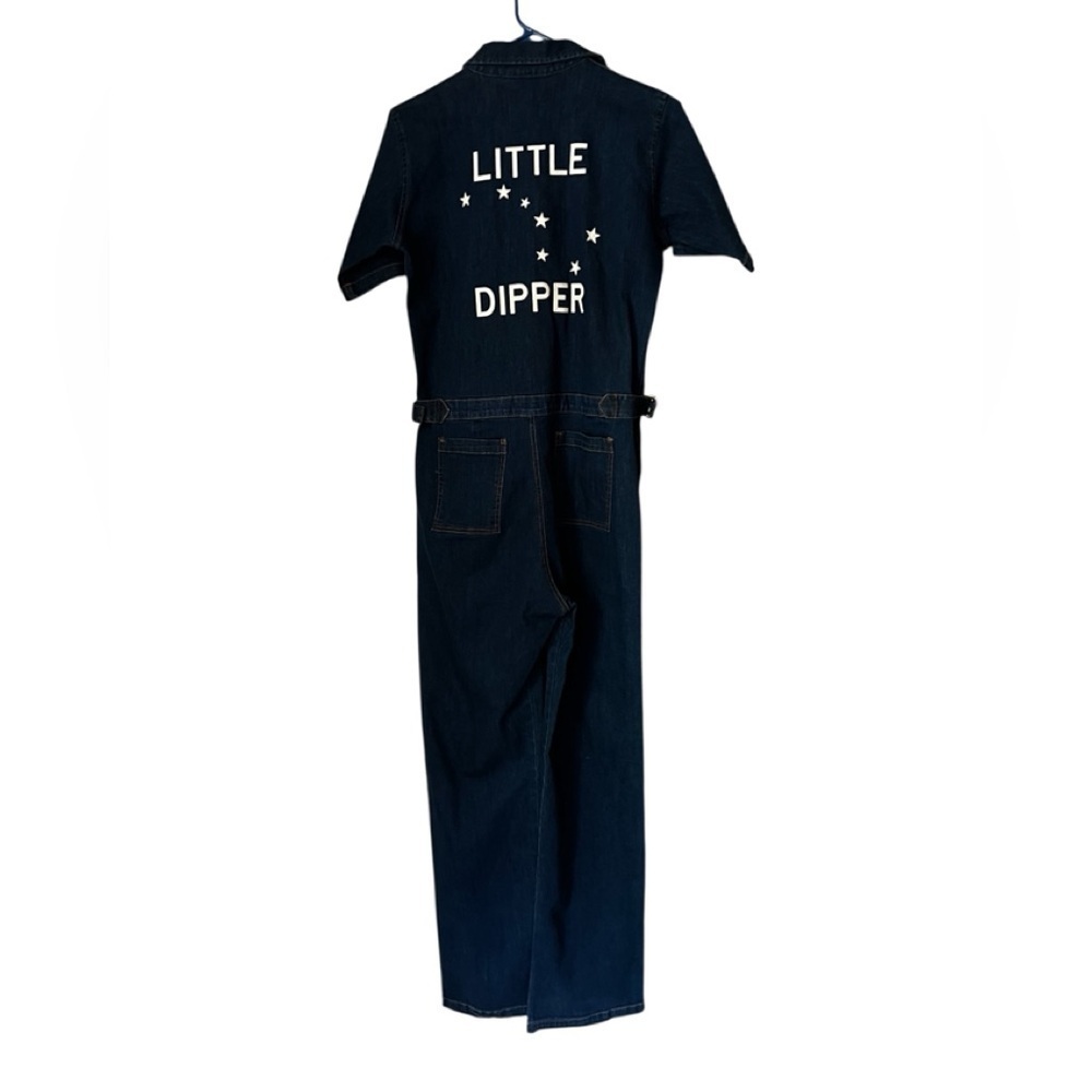 Sugarhigh Lovestoned Women’s Denim Little Dipper Jumpsuit Size Medium